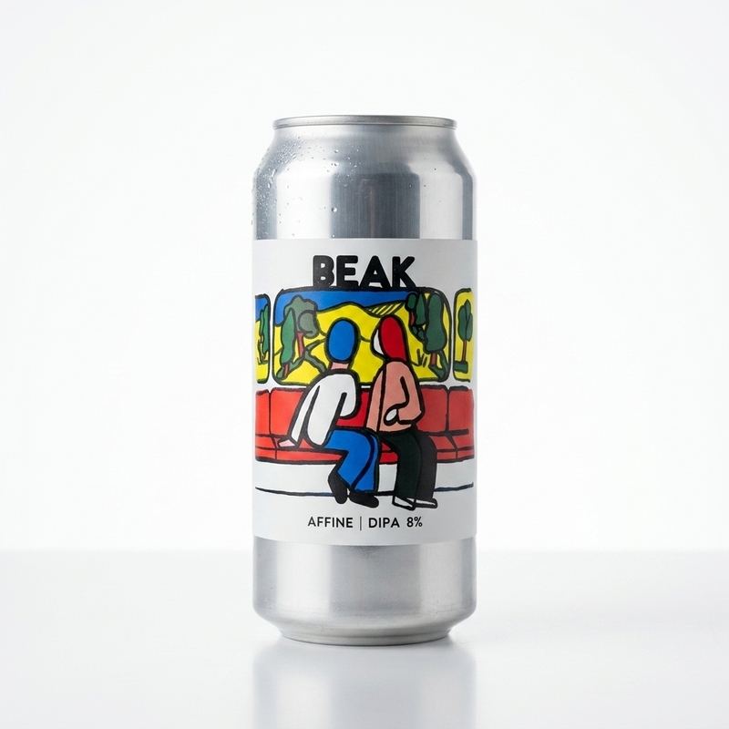 Affine - Beak IPA - Imperial / Double New England / Hazy 440ml - 2
