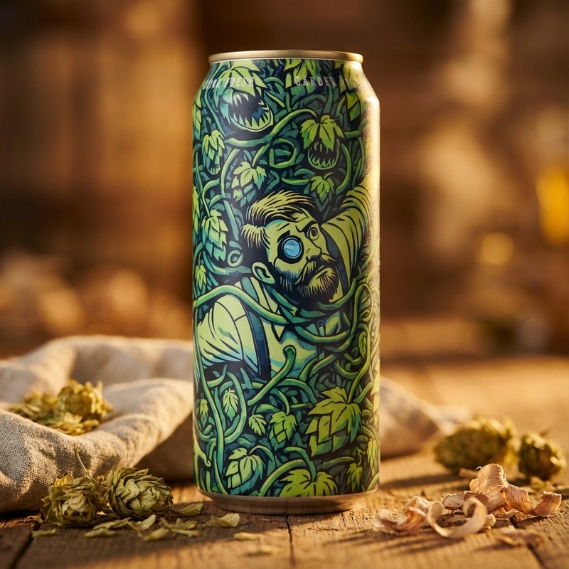 ÉTREINTE - BreWskey IPA - New England / Hazy 473ml - 1