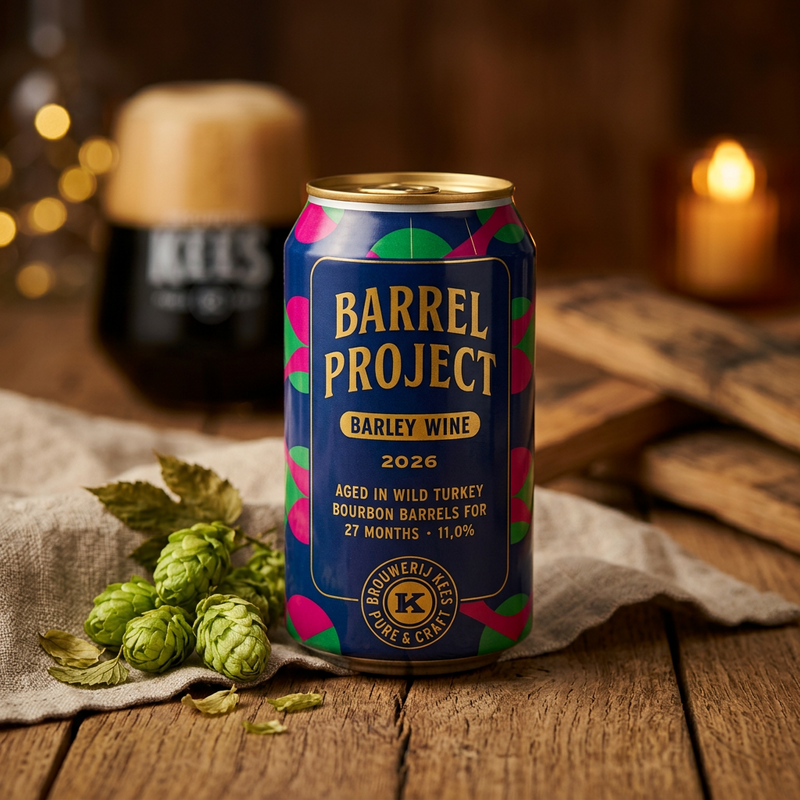 Barrel Project : Barley Wine 2026 - Brouwerij Kees Barleywine - English 330ml - 1