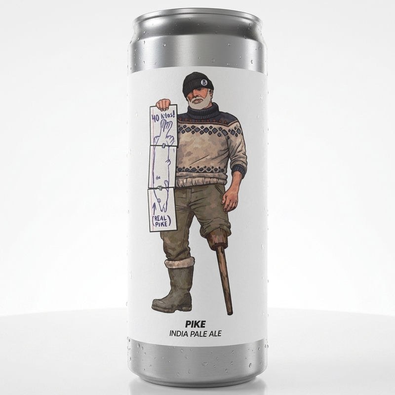 Pike - Brewski IPA - New England / Hazy 330ml - 2