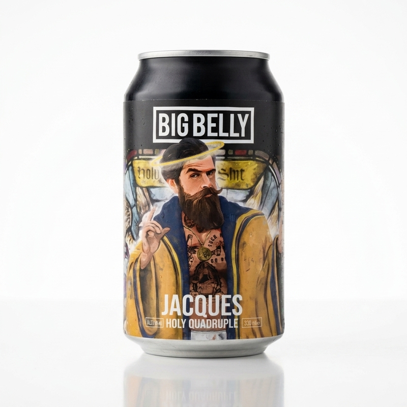 JACQUES - Big Belly Brewing Company Belgian Quadrupel 330ml - 2