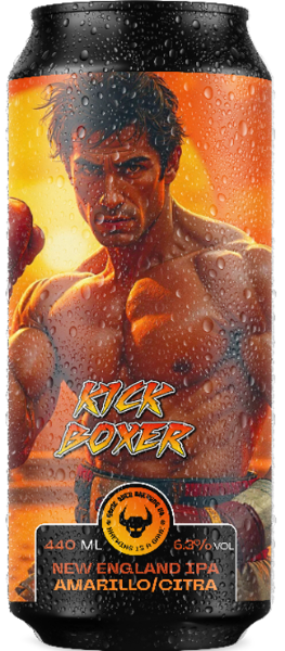Kick Boxer - Game Over Brewing Co. IPA - New England / Hazy 440ml - 1