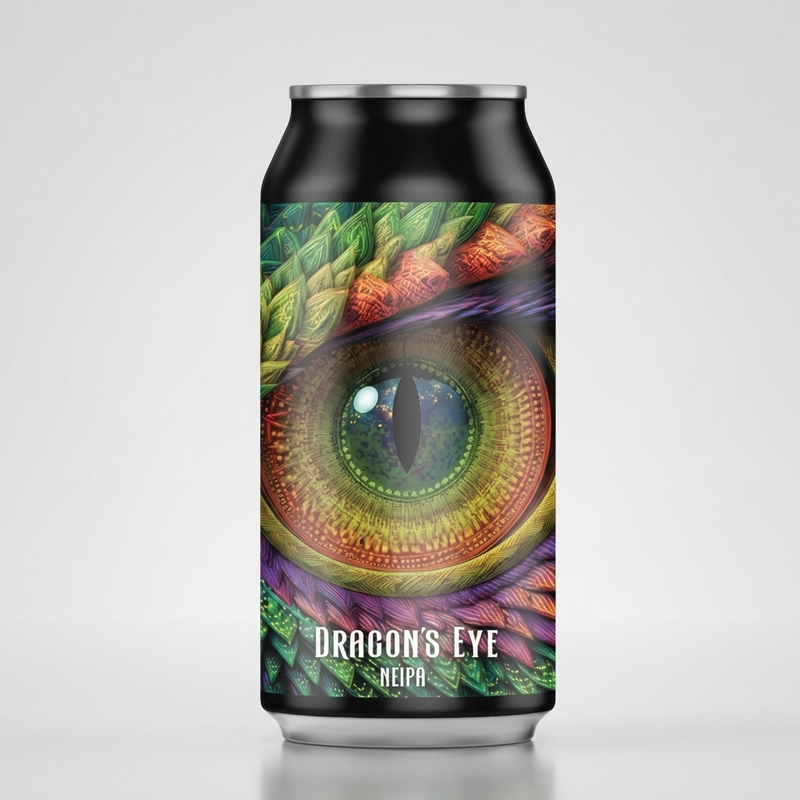 Dragon's Eye - Gekko Brewing Company IPA - New England / Hazy 440ml - 1