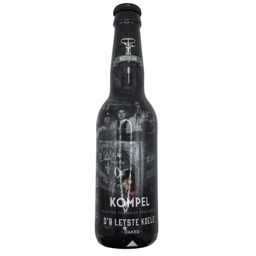 Kompel Nostalgia Collection "D'r letste koele" - Brouwerij Kompel Belgian Strong Dark Ale 330ml - 1