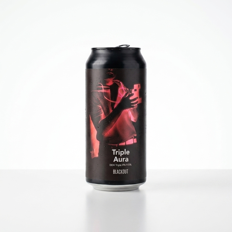 Triple Aura - Blackout Brewing IPA - Triple New England / Hazy 440ml - 2