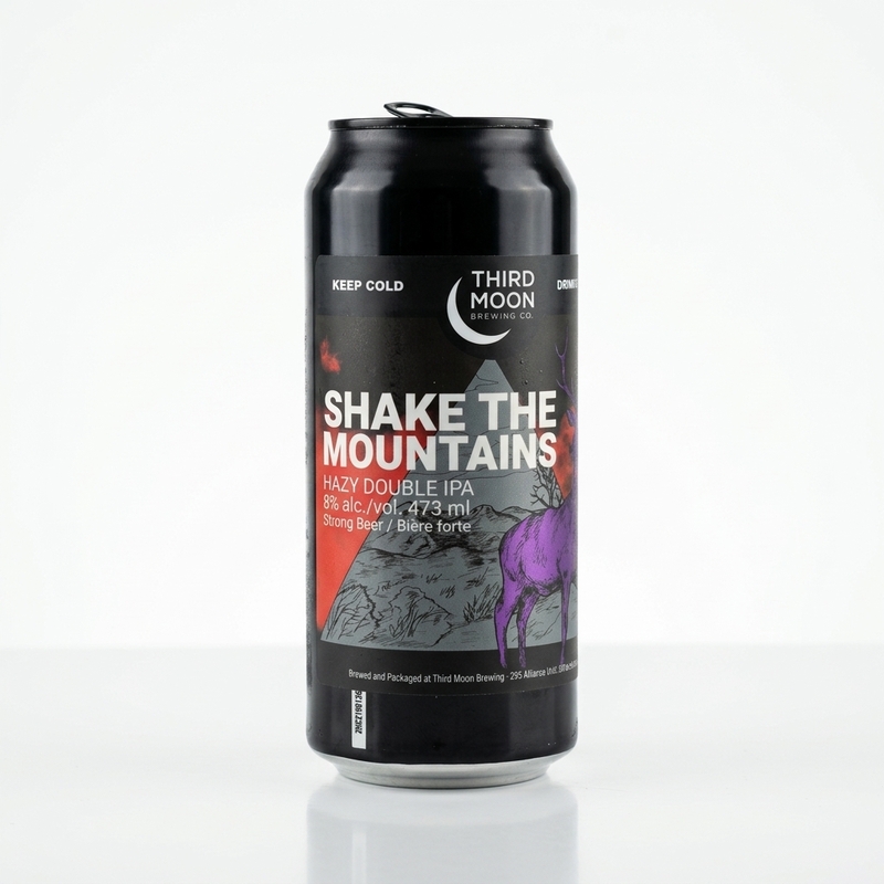 Shake The Mountains (2026) - Third Moon Brewing Company IPA - Imperial / Double New England / Hazy 473ml - 2