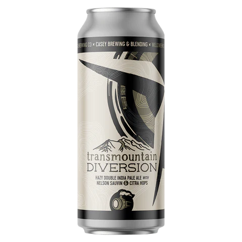 DDH Transmountain Diversion (collab with Casey) - WeldWerks Brewing Co. IPA - Imperial / Double New England / Hazy 473ml - 1