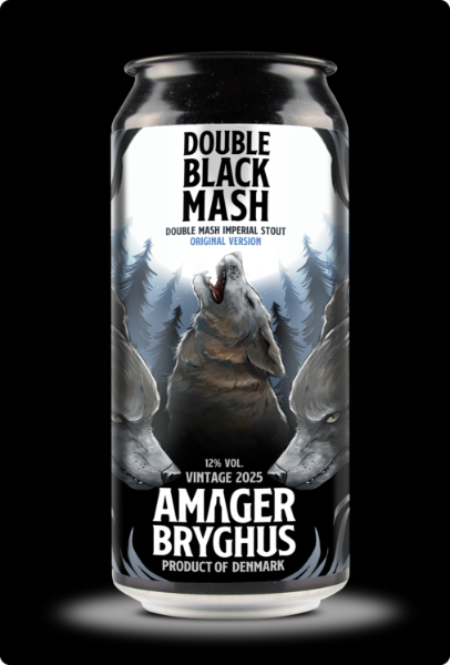 Double Black Mash (2025) - Amager Bryghus Stout - Imperial / Double 440ml - 1