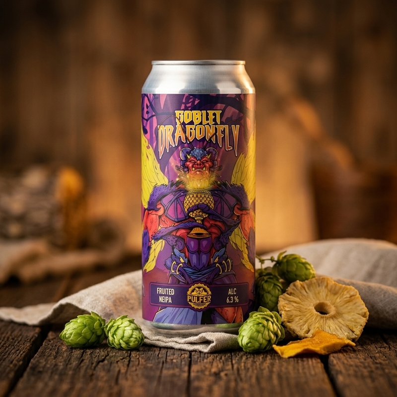 Goblet Dragonfly - Pulfer Brewery IPA - American 500ml - 1