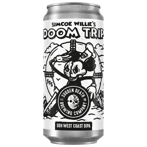 Simcoe Willie's Doom Trip - Sudden Death Brewing Co. IPA - Imperial / Double 440ml - 1