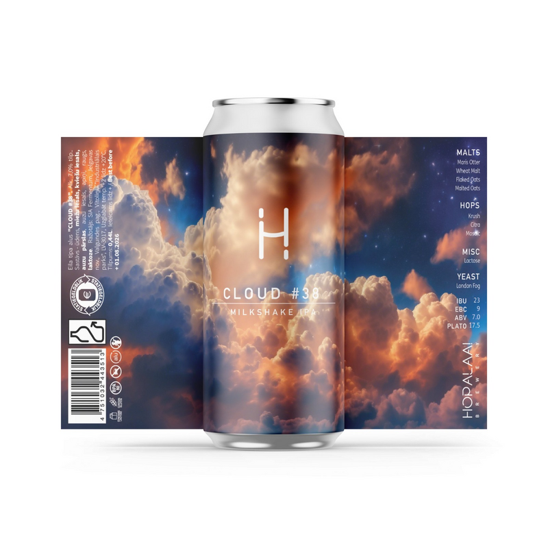 Cloud #38 - Hopalaa IPA - Milkshake 440ml - 1