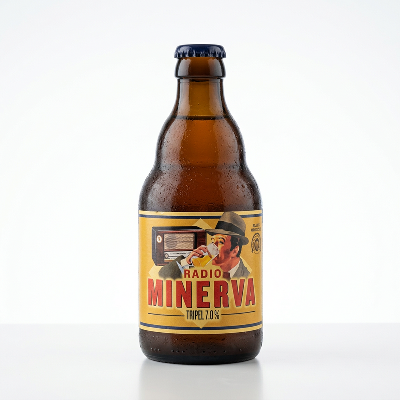 Radio Minerva Tripel - Antwerpse Brouw Compagnie Belgian Tripel 330ml - 1