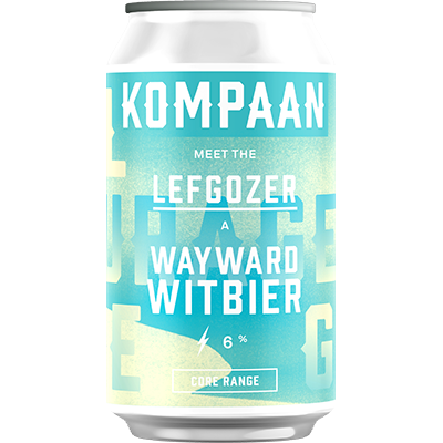 Lefgozer - KOMPAAN Dutch Craft Beer Company Wheat Beer - Witbier / Blanche 330ml - 1
