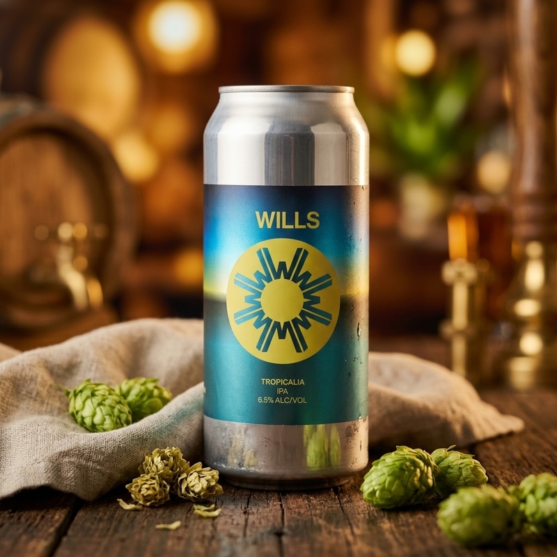 Tropicalia 2 - Little Willow Brewing Company IPA - New England / Hazy 473ml - 1
