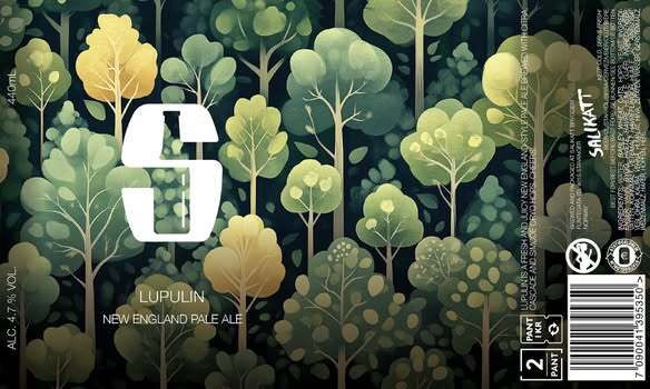 Lupulin - Salikatt Pale Ale - New England / Hazy 440ml - 1