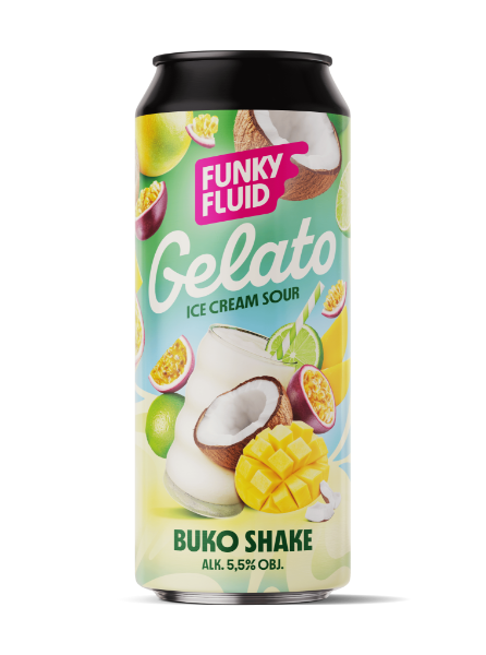 Gelato: Buko Shake - Funky Fluid Sour - Fruited 500ml - 1