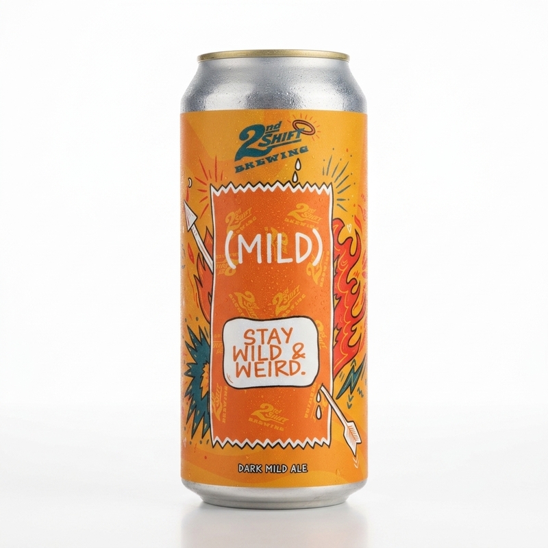 (Mild) - 2nd Shift Brewing Mild - Dark 473ml - 2