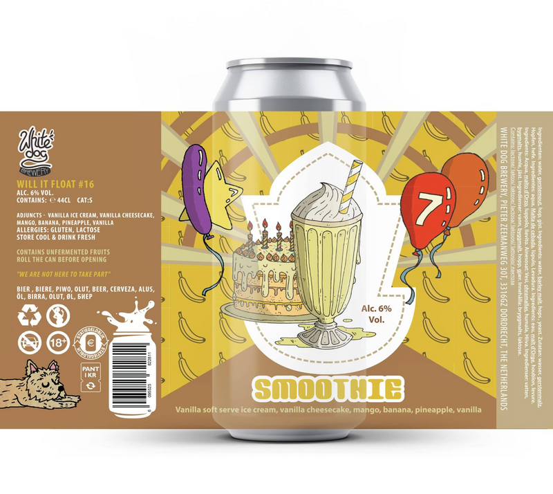 WILL IT FLOAT #16 - White Dog Brewery Sour - Smoothie / Pastry 440ml - 1