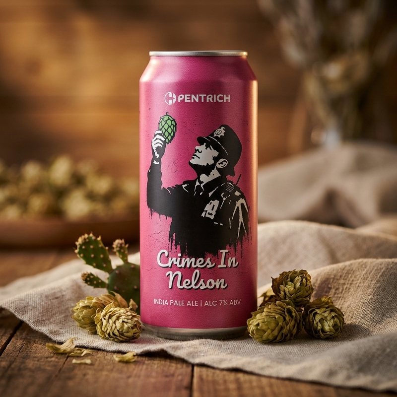Crimes In Nelson - Pentrich Brewing Co. IPA - New England / Hazy 440ml - 2