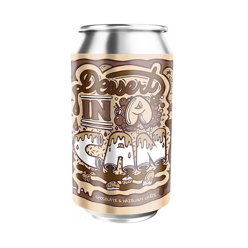 Dessert In A Can - Chocolate and Hazelnut Crêpe - Amundsen Brewery Stout - Imperial / Double Pastry 330ml - 1