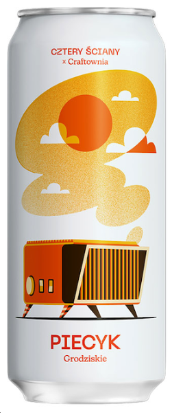 Piecyk - Browar Cztery Ściany Grodziskie / Grätzer 500ml - 1