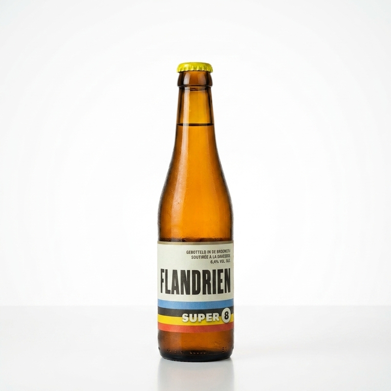 SUPER 8 Flandrien - Brouwerij Haacht Brasserie Belgian Blonde 330ml - 2