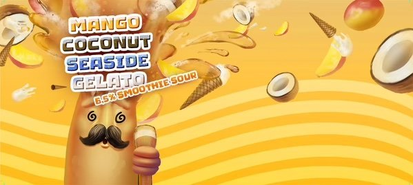 Mango Coconut Seaside Gelato