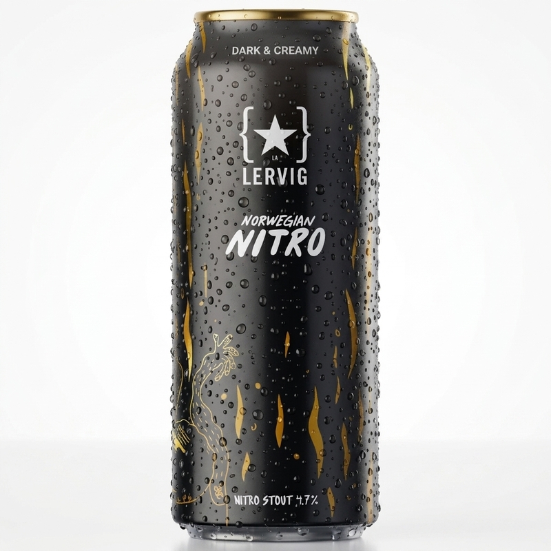 Norwegian Nitro - LERVIG Stout - Other 440ml - 2