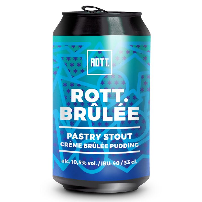 ROTT.brûlée - ROTT. Brouwers Stout - Imperial / Double Pastry 330ml - 1