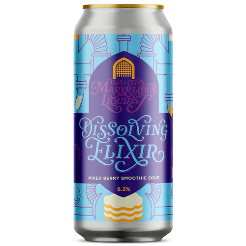 Dissolving Elixer - Vault City Brewing Sour - Smoothie / Pastry 440ml - 1