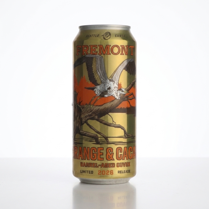 Orange & Cacao – Barrel-Aged Cuvee - Fremont Brewing Stout - Imperial / Double 473ml - 2