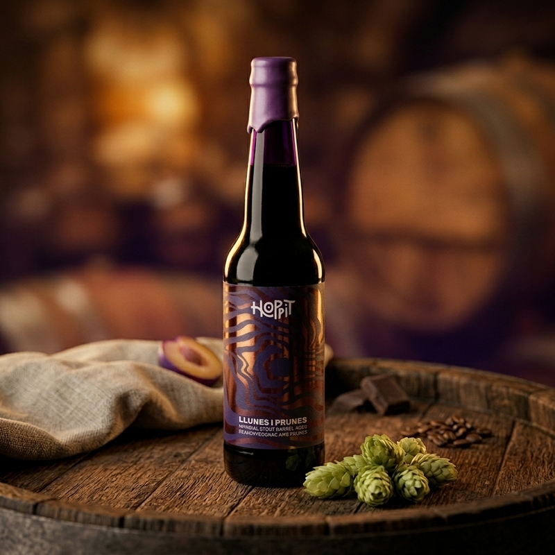 Llunes I Prunes - Cerveses Hoppit Stout - Imperial / Double 330ml - 2