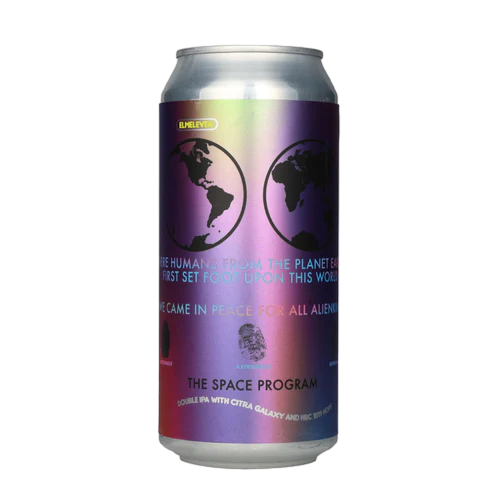 The Space Program - Elmeleven IPA - Imperial / Double New England / Hazy 440ml - 1