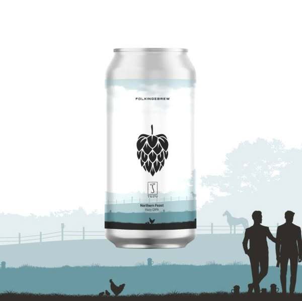 Northern Feast - Folkingebrew IPA - Quadruple 440ml - 1