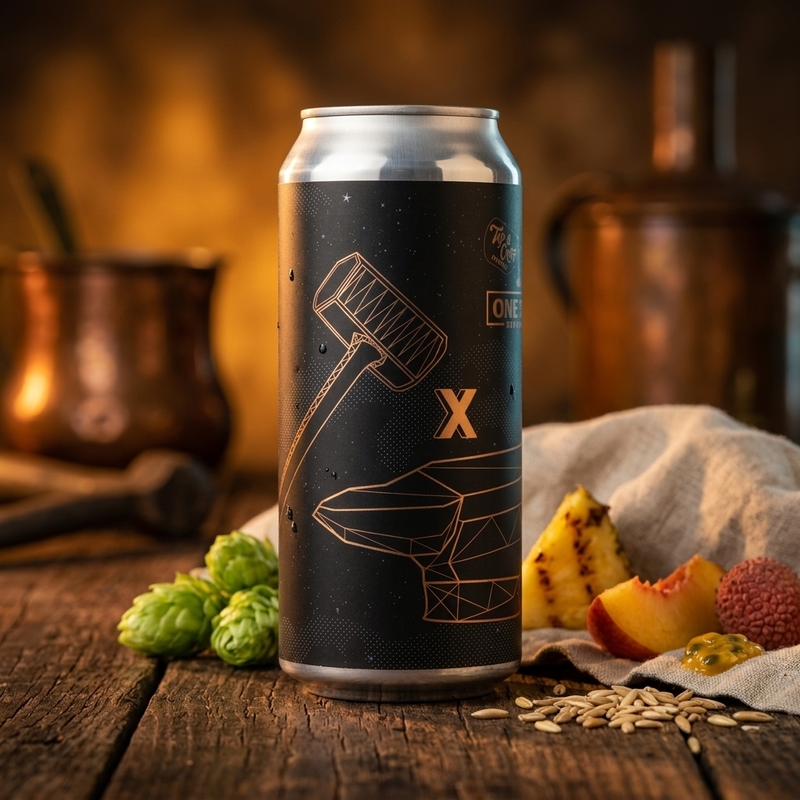 Black Smiths of Olympus - Mortalis Brewing Company IPA - Triple 473ml - 1