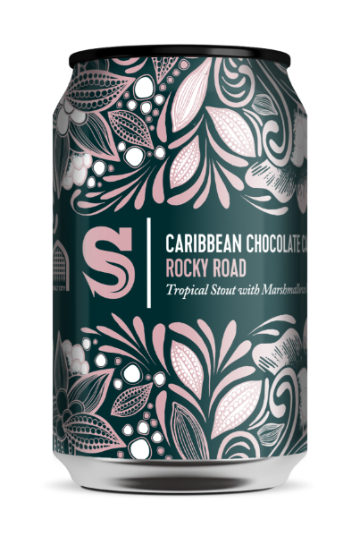 Caribbean Chocolate Cake: Rocky Road Brownie - Siren Craft Brew Stout - Imperial / Double Milk 330ml - 1