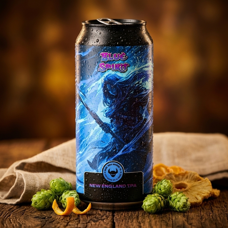 Blue Spirit - Game Over Brewing Co. IPA - New England / Hazy 440ml - 2