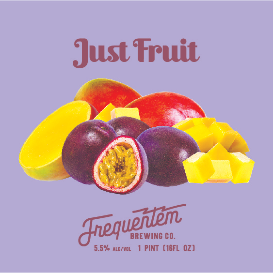 Just Fruit (Passionfruit, Mango) - Frequentem Brewing Co. Sour - Fruited 473ml - 1