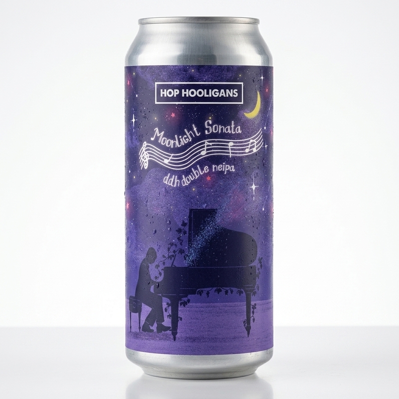 Moonlight Sonata - Hop Hooligans IPA - Imperial / Double 500ml - 2