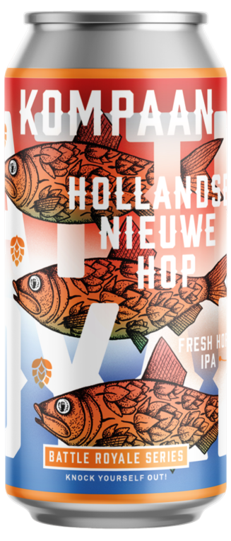 Hollandse Nieuwe Hop - KOMPAAN Dutch Craft Beer Company IPA - American 440ml - 1