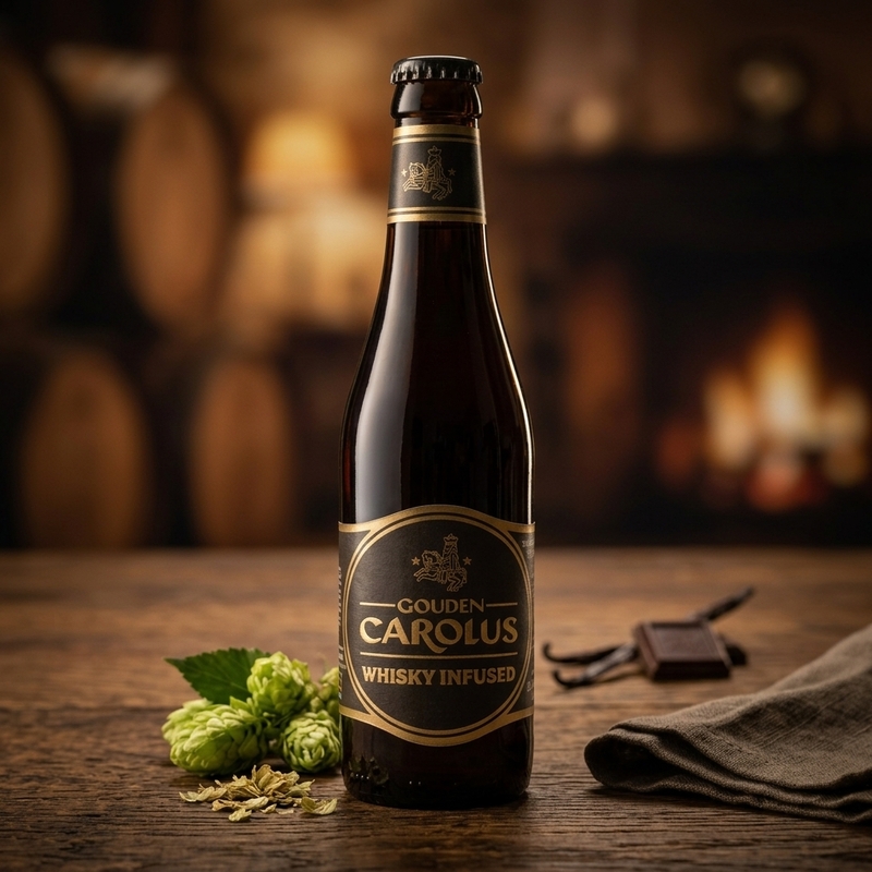Gouden Carolus Whisky Infused - Brouwerij Het Anker Belgian Strong Dark Ale 330ml - 1