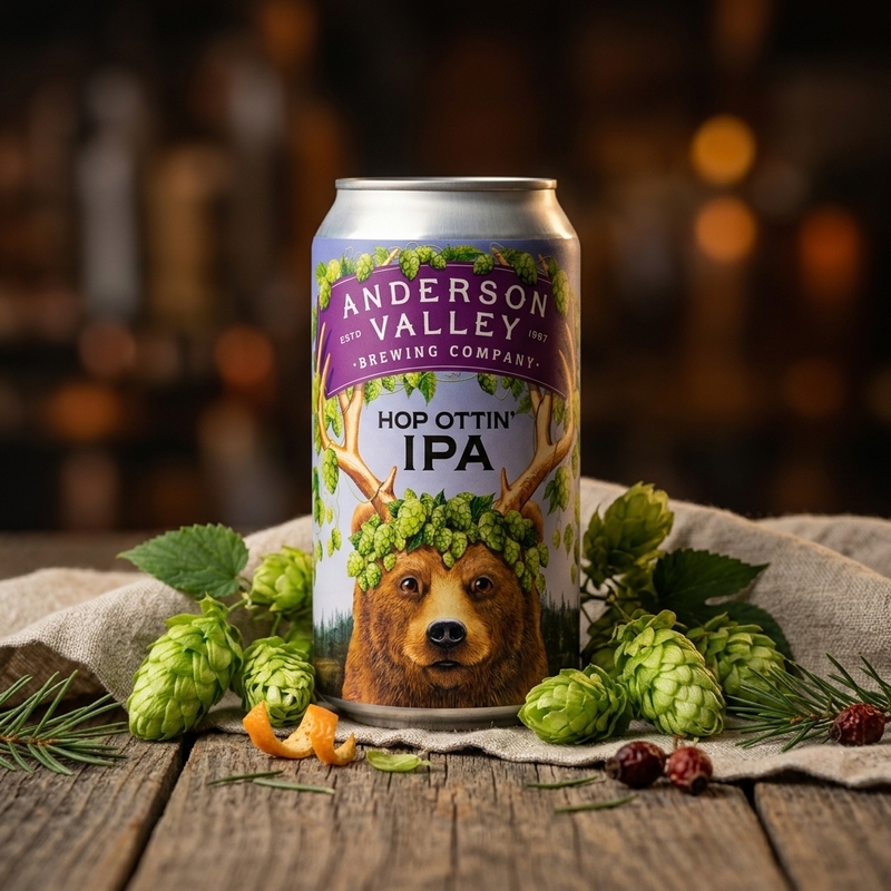 Hop Ottin' - Anderson Valley Brewing Company IPA - American 355ml - 1