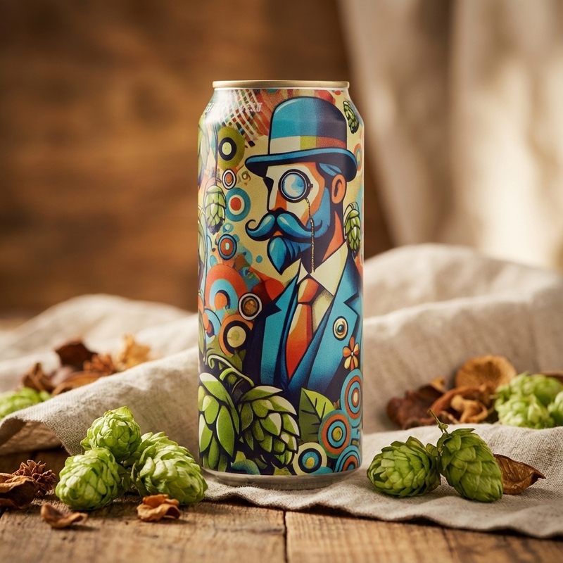 ONDE - BreWskey IPA - Imperial / Double New England / Hazy 473ml - 1