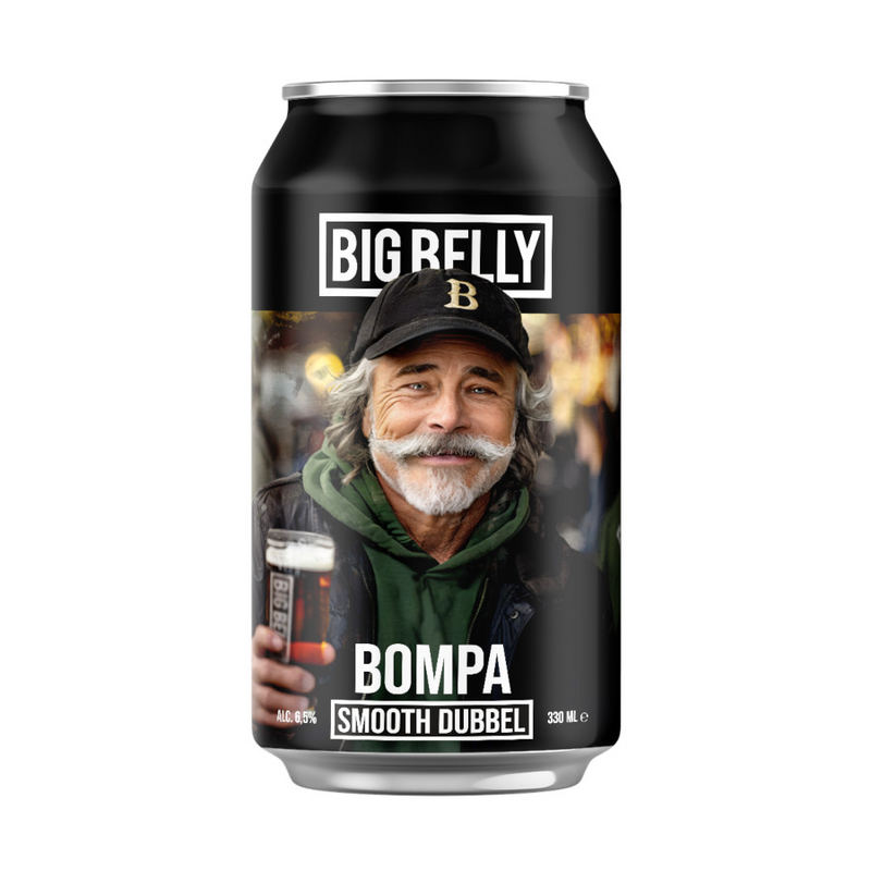 BOMPA - Smooth Dubbel - Big Belly Brewing Company Belgian Dubbel 330ml - 1