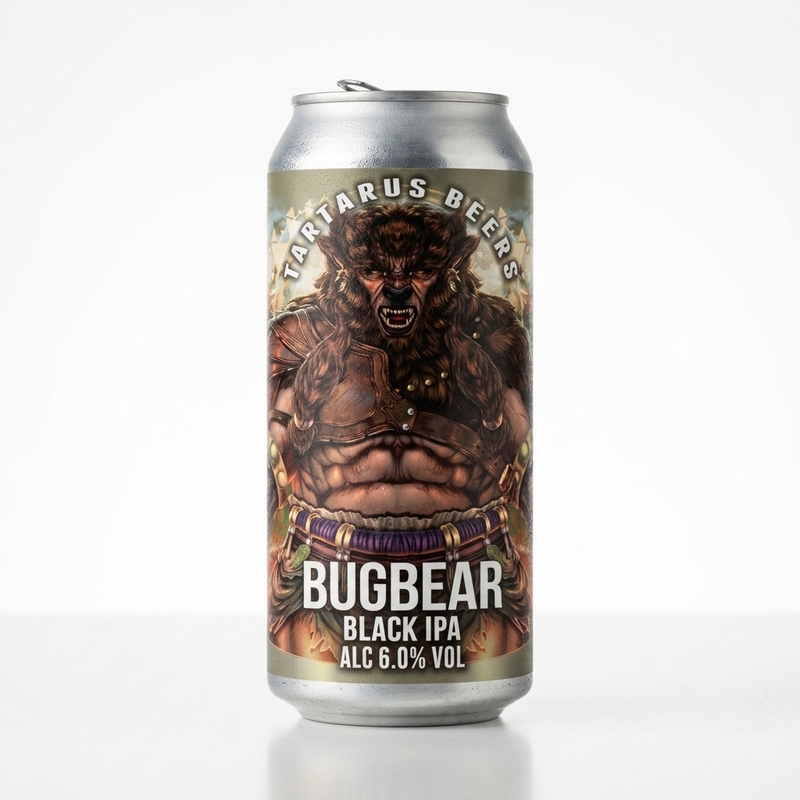 Bugbear - Tartarus Beers IPA - Black / Cascadian Dark Ale 440ml - 2