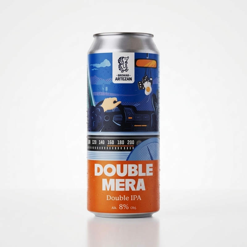 Double Mera - Browar Artezan IPA - Imperial / Double 500ml - 1
