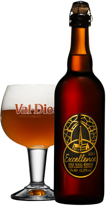 Excellence du Val-Dieu (2023) - Brasserie de l'Abbaye du Val-Dieu Belgian Strong Golden Ale 750ml - 1