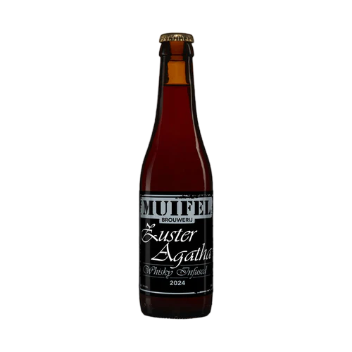 Zuster Agatha Whisky Infused 2024 - Muifelbrouwerij Belgian Quadrupel 330ml - 1