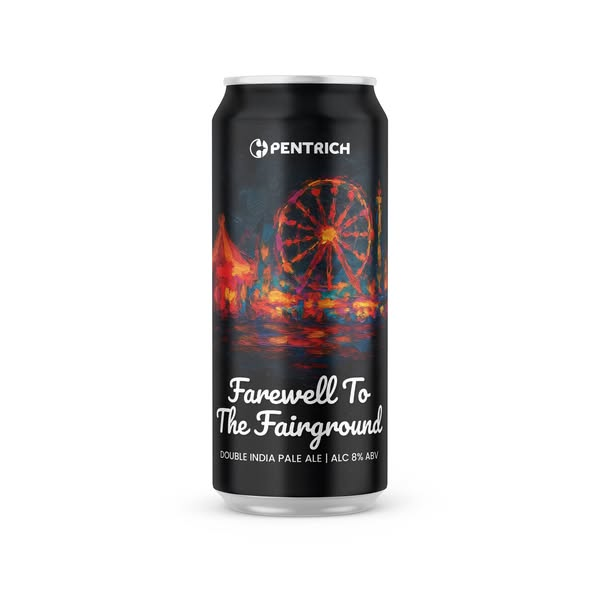 Farewell To The Fairground - Pentrich Brewing Co. IPA - Imperial / Double New England / Hazy 440ml - 1