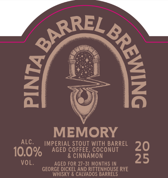 Memory 2025 - PINTA Stout - Imperial / Double 375ml - 1